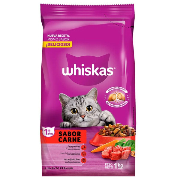 WHISKAS CARNE 1 KG WHISKAS CARNE 1 KG