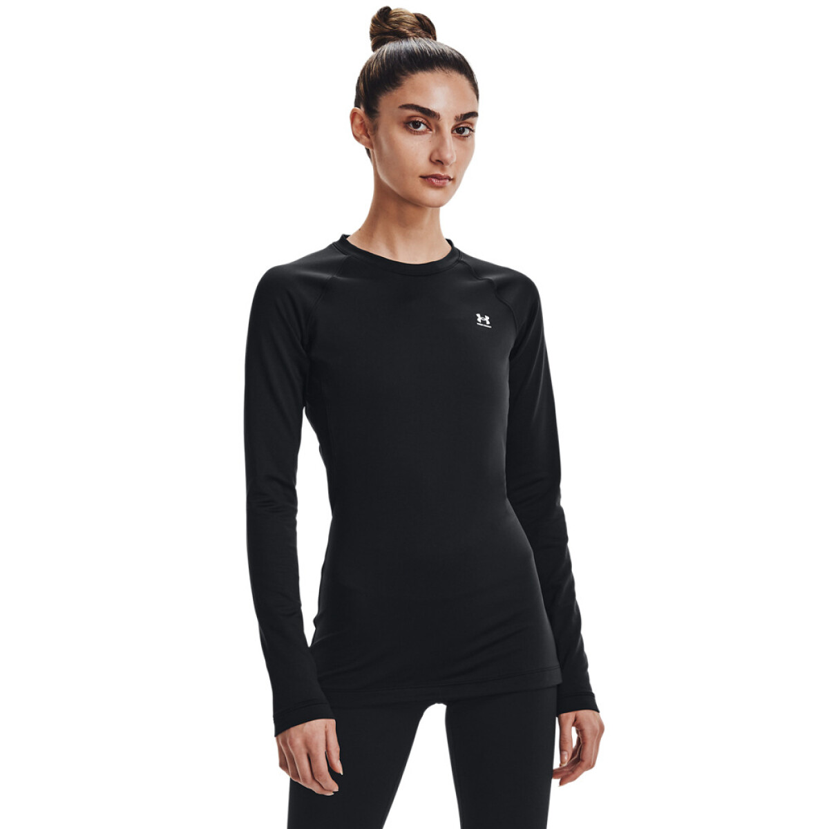 UA CG Authentics Crew-BLK - BLK-001 