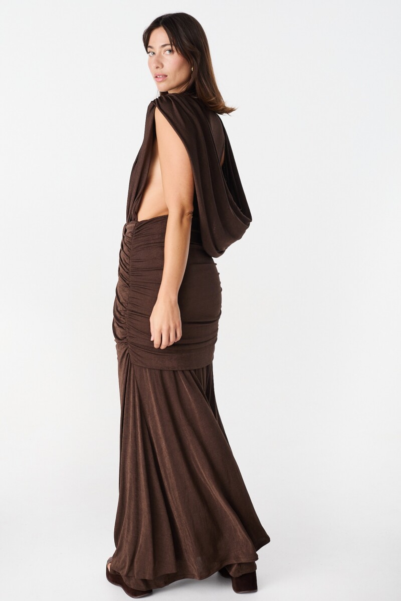 Vestido Largo Gia Chocolate