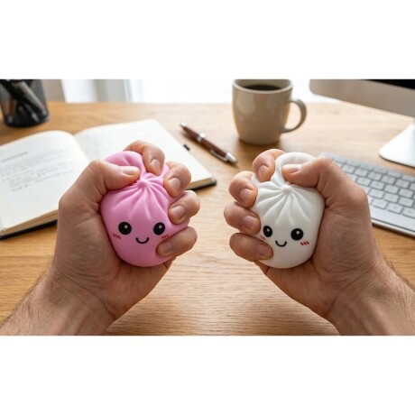 Squishy Bun Dumplings Rainmbow Mistery Varios Modelos 001