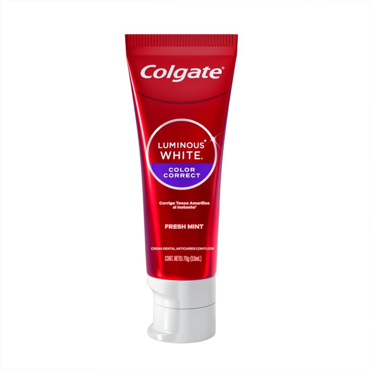 Pasta De Dientes Colgate Luminous White Color Correct 70 Grs. 