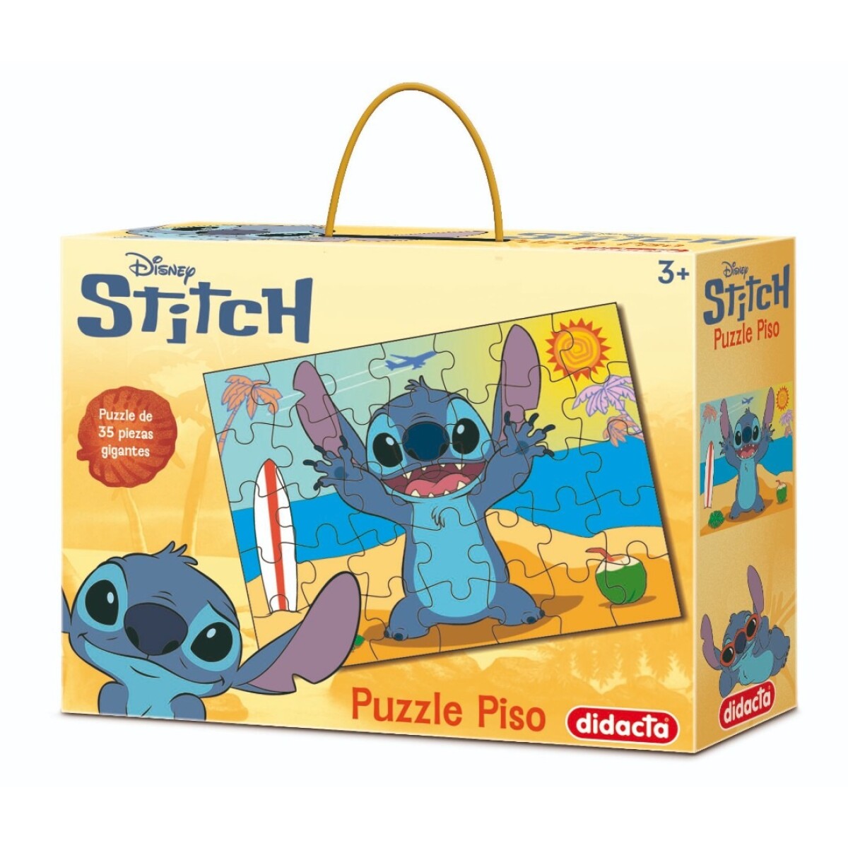 Puzzle De Piso Stitch 35 Piezas 