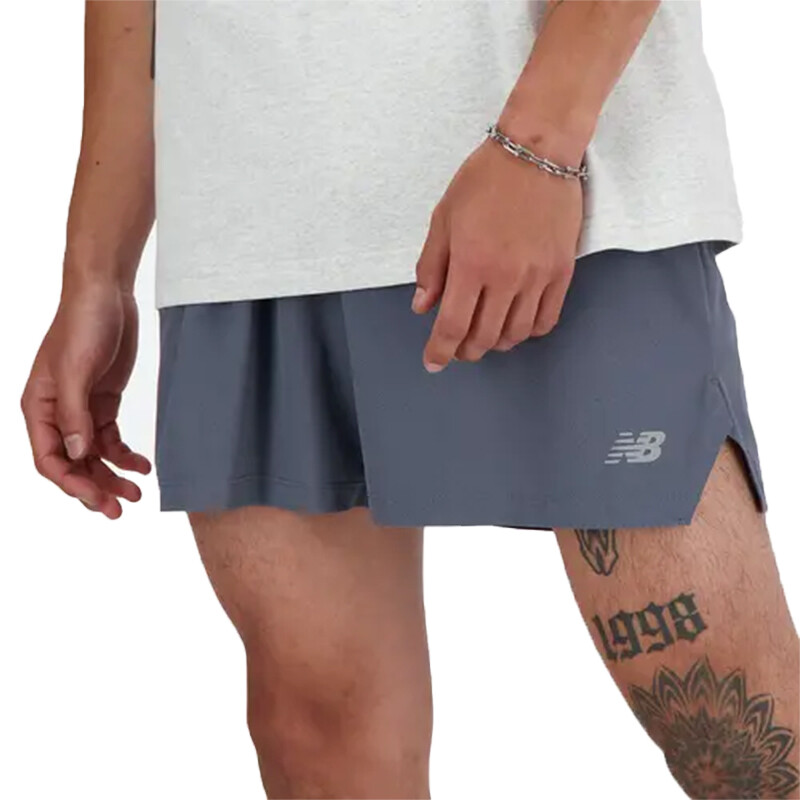 Short New Balance RC Seamless 5 INCH Gris