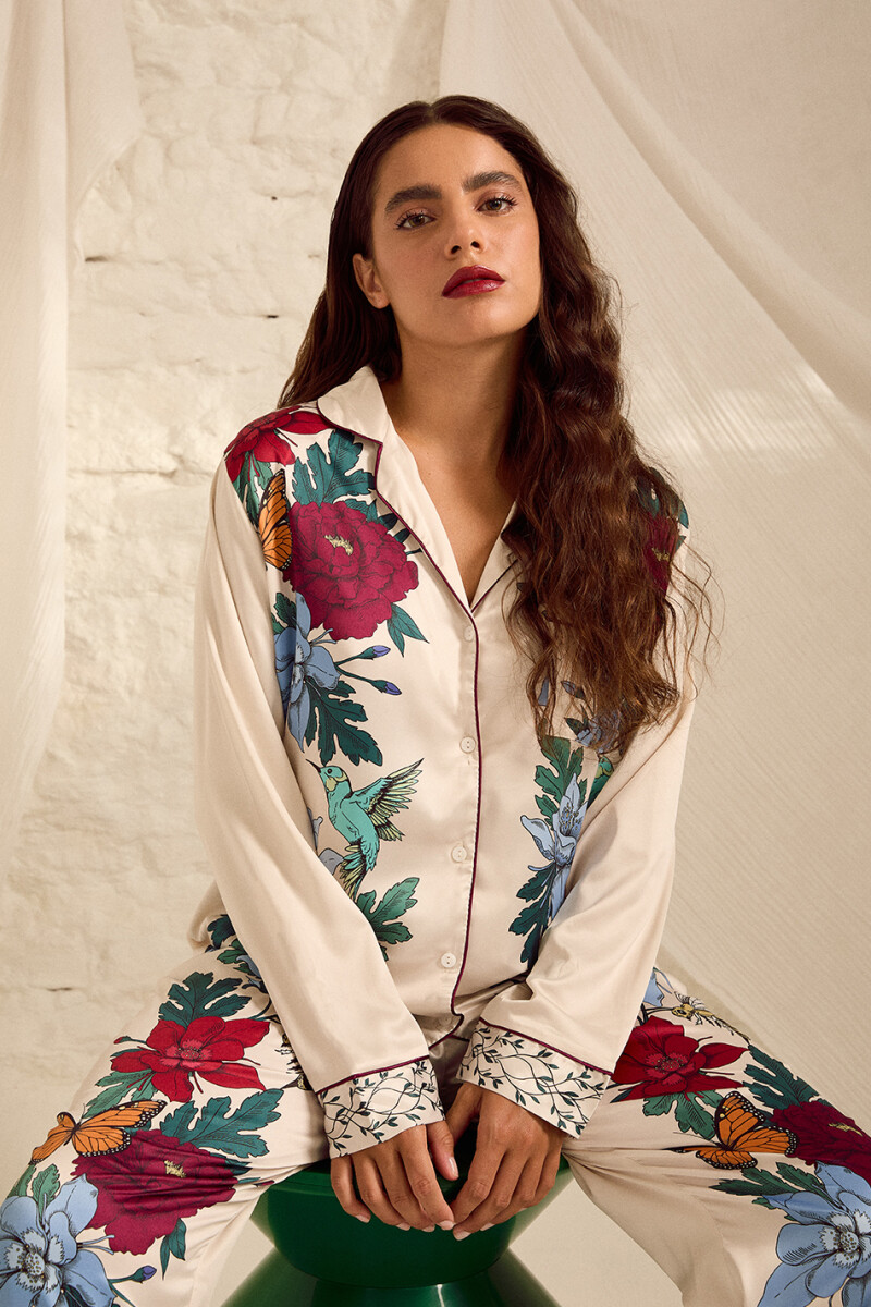 Pijama frida Azul