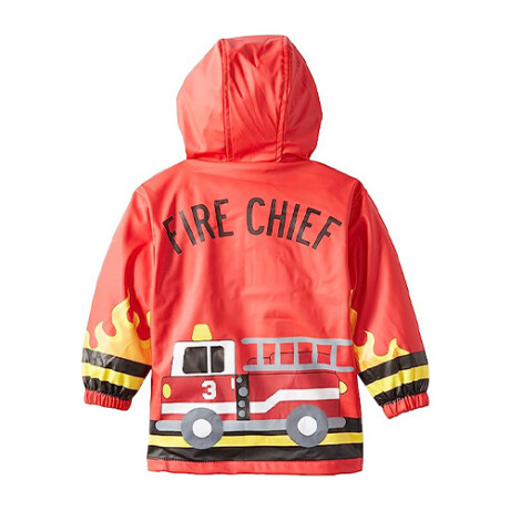 Campera Impermeable Stephen Joseph Bomberos Disfraz BOMBERO