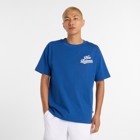 Remera New Balance de hombre - MT53901GAB BLUE