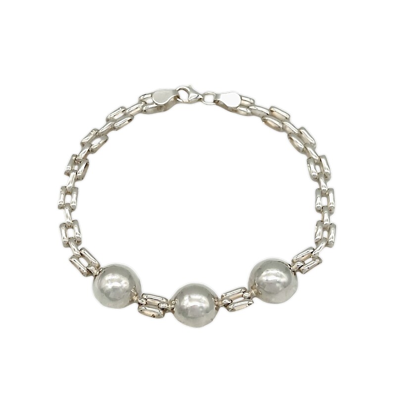 Pulsera Circulos-Plata 925-Sin piedra-PU3085 sinpiedra