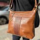 Morral Cata cuero Marron