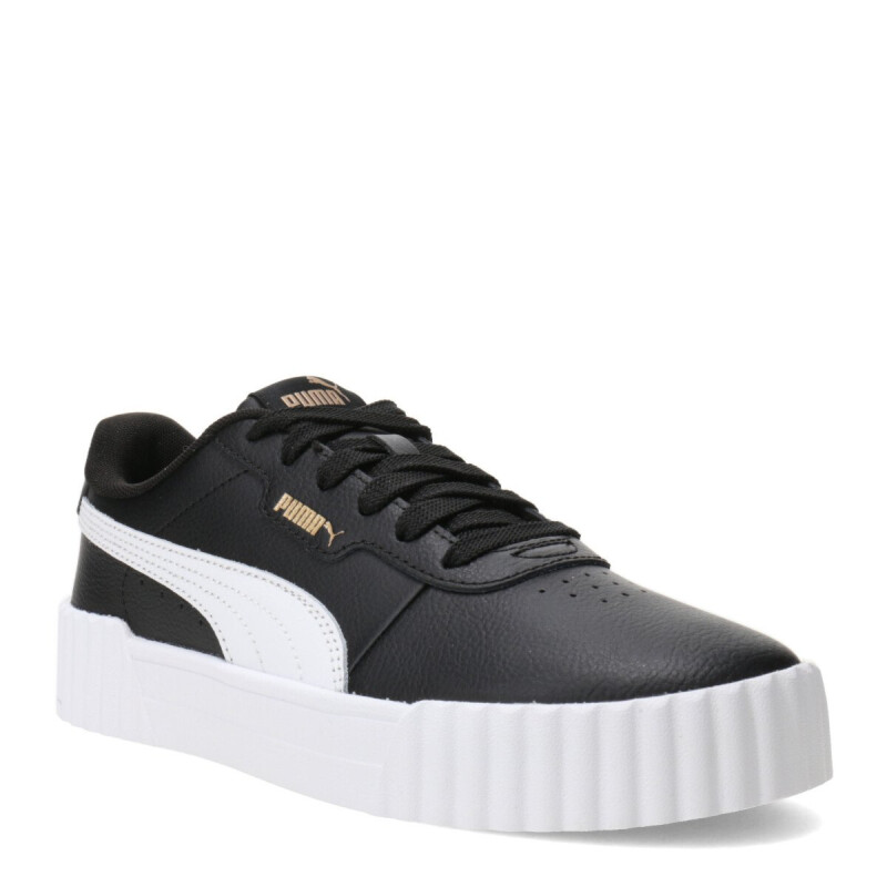 Championes de Mujer Puma Negro - Blanco