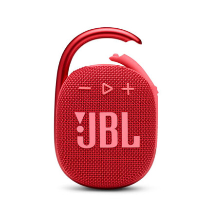 Parlante JBL Clip 4 Portátil | Bluetooth Waterproof Rojo