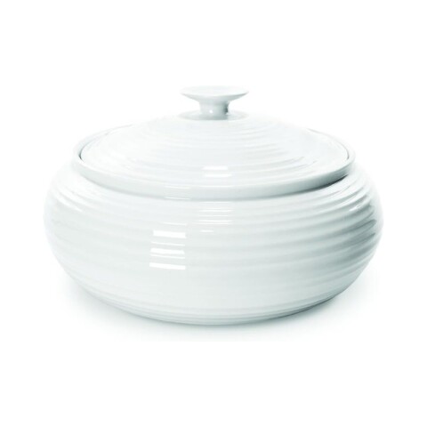 PORTMEIRION S CONRAN CASEROLA REDONDA C/TAPA BLANCA PORTMEIRION S CONRAN CASEROLA REDONDA C/TAPA BLANCA