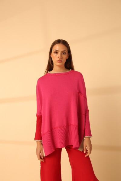 BUZO PAMELI POQUET Fucsia