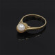 Anillo En Oro 18K Y Perla Anillo En Oro 18K Y Perla