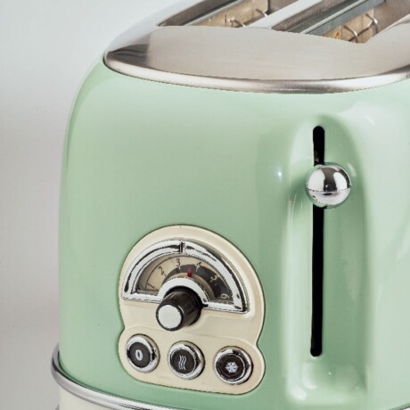 Tostadora 2 ranuras Vintage Verde Ariete Tostadora 2 ranuras Vintage Verde Ariete