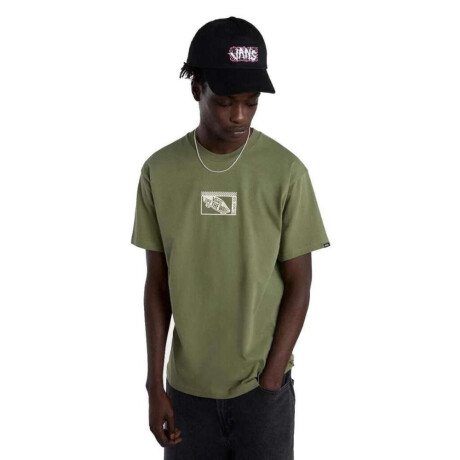 Remera Vans Tech Box Verde