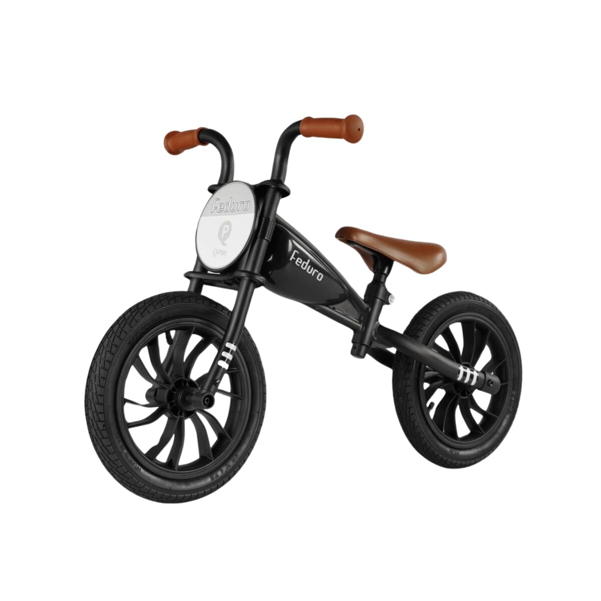 Bicicleta sin Pedales Qplay Feduro Air Super Deluxe - NEGRO 