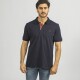 Remera Piqué Navy