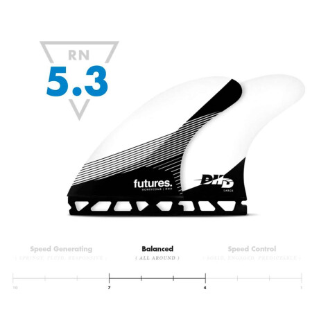 Quilla Futures DHD Honeycomb L Black/White L Black/White