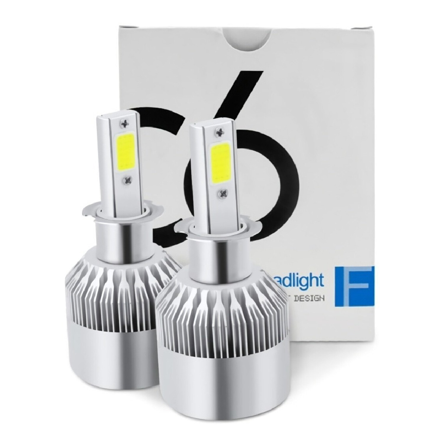 Sinolyn, lámparas LED de alta potencia H1 H7 H4 H11 para lente de  proyector, luces antiniebla