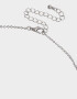 Bijouterie Set Con corazón Set De Aros Pasantes Y Cadena Corazón - Plateado