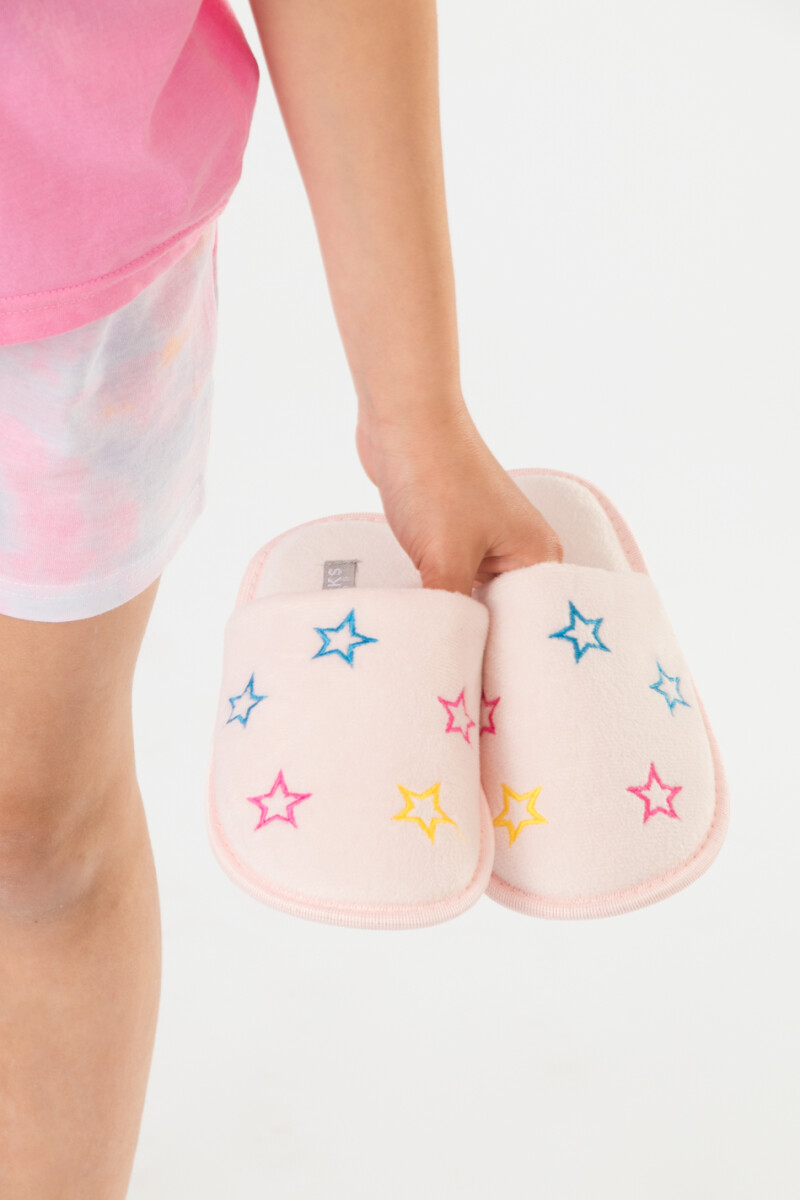 Pantufla star Rosado