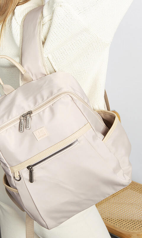 MOCHILA ZURICH VISON CLARO