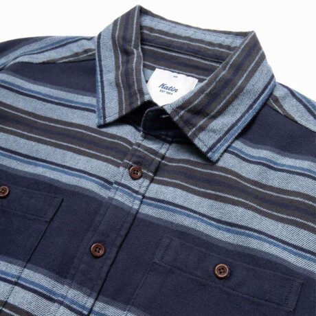 Camisa ML Katin Sierra Flannel Azul