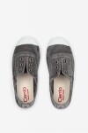 Zapatilla inglesa puntera tintado enzimático Gris