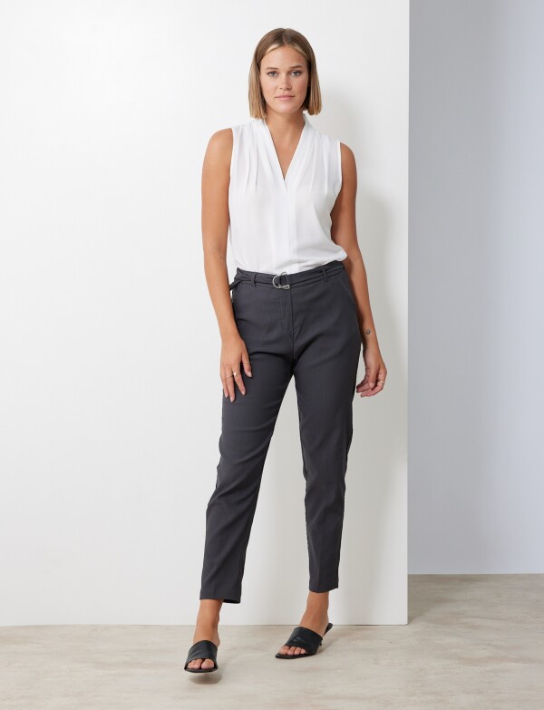 Pantalon Hebilla GRIS