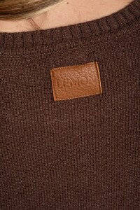 Sweater Rayado Marrón