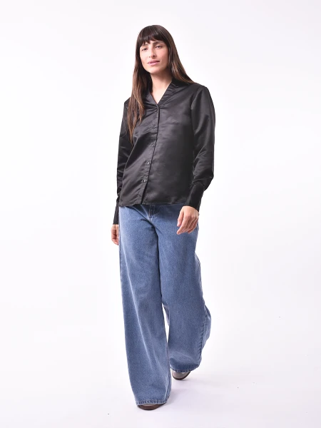 CAMISA CARMINA NEGRO