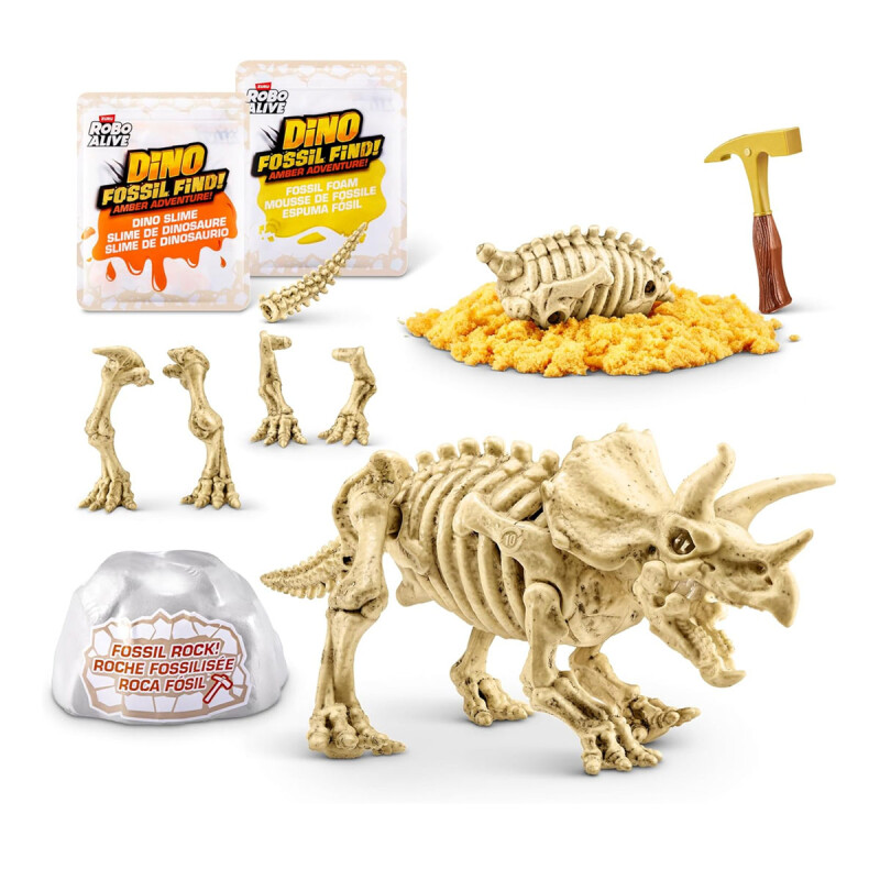 Robo Alive Fossil Find Amber Adventure Robo Alive Fossil Find Amber Adventure