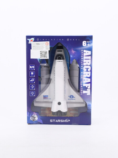COHETE ESPACIAL CONTR REMOTO BLANCO