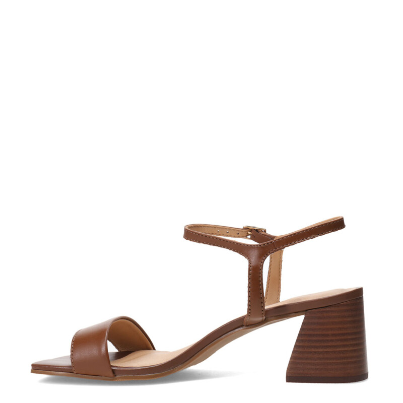 Sandalias de Mujer Bottero Taco Marrón Café