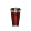 Vaso p/ Cerveza con destapador - 470ml - Stanley Rojo
