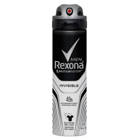 DESODORANTE REXONA AEROSOL MEN INVISIBLE 150 ML DESODORANTE REXONA AEROSOL MEN INVISIBLE 150 ML