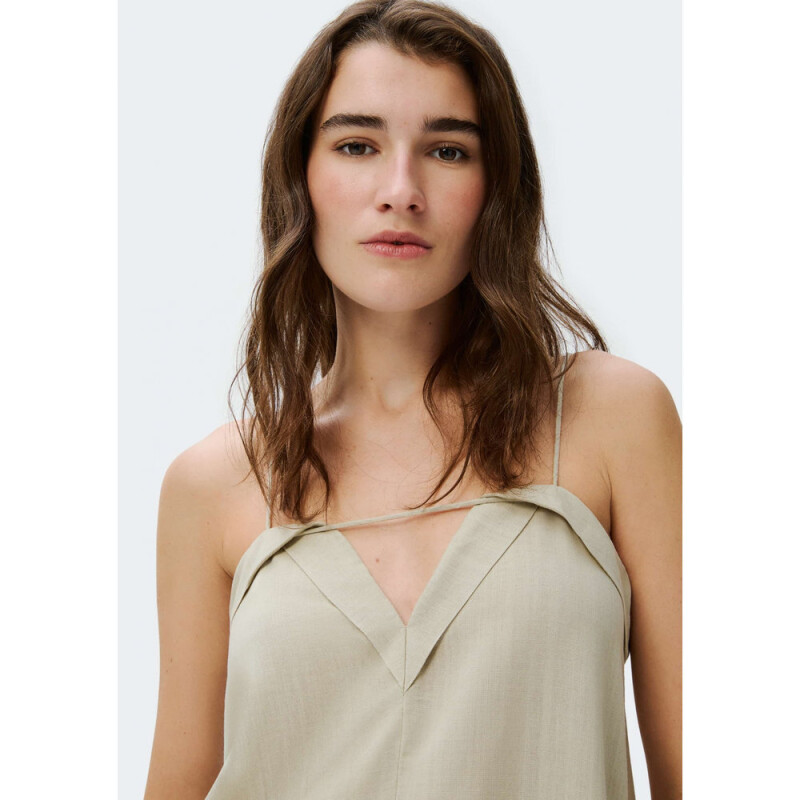 VESTIDO FEM CENIZA