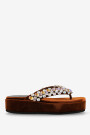 Sandalia AMERY Marron