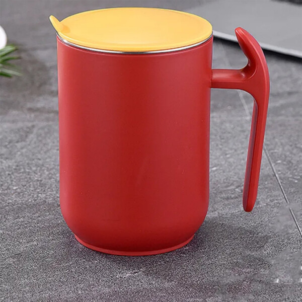 Taza Termica Nordica Jarra Hermetica Tapa Cuchara Agarre Variante Color Rojo