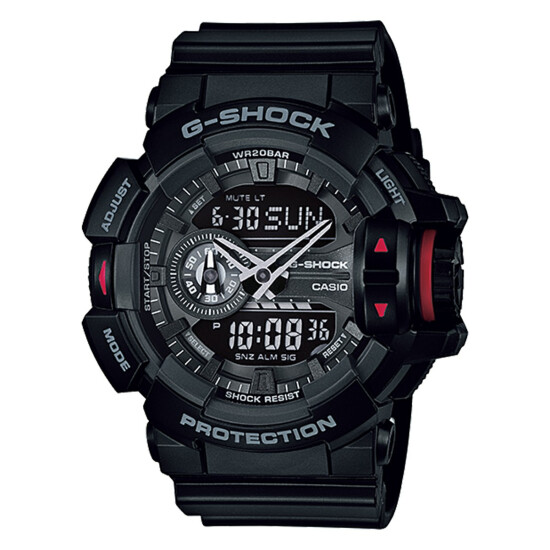 Reloj CASIO G-SHOCK GA400-1BDR en Resina Negro Esfera 49mm 0