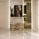 Porcelanato Marmolado Natural 123X123Cm Piso Pared GAMAS DE BLANCO
