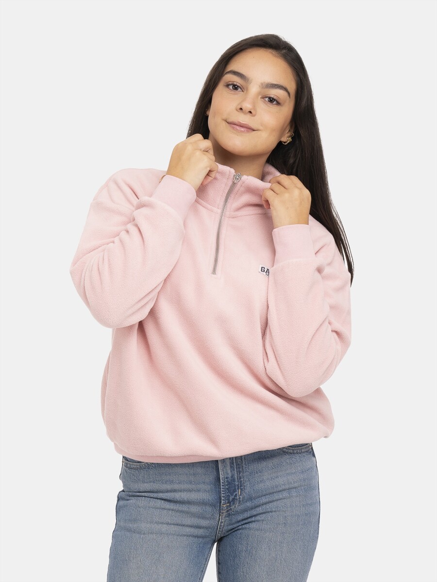 Buzo Polar Logo Gap Mujer - Pink Standard 