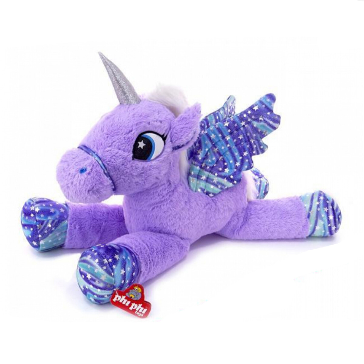 Unicornio De Peluche - Violeta 