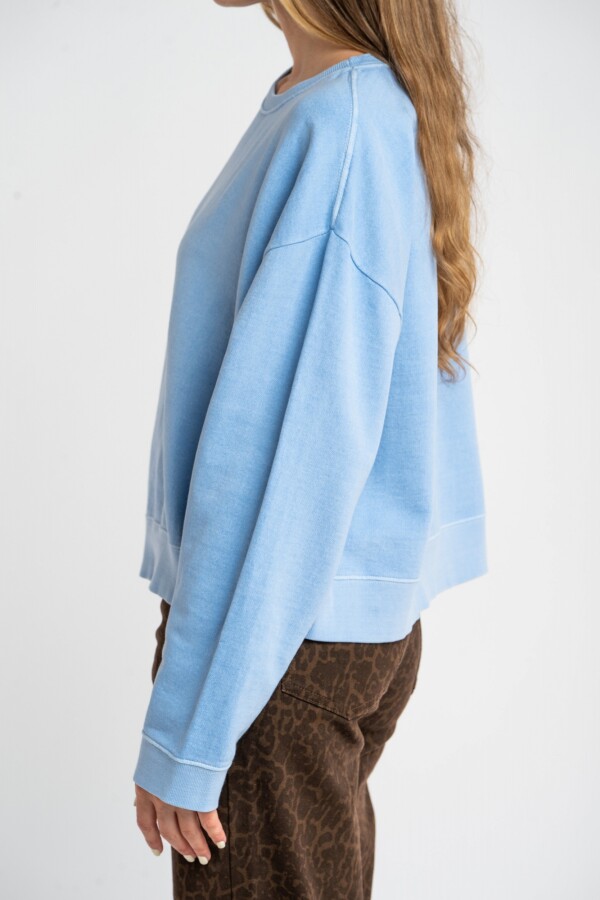 Sweater Algodón Celeste