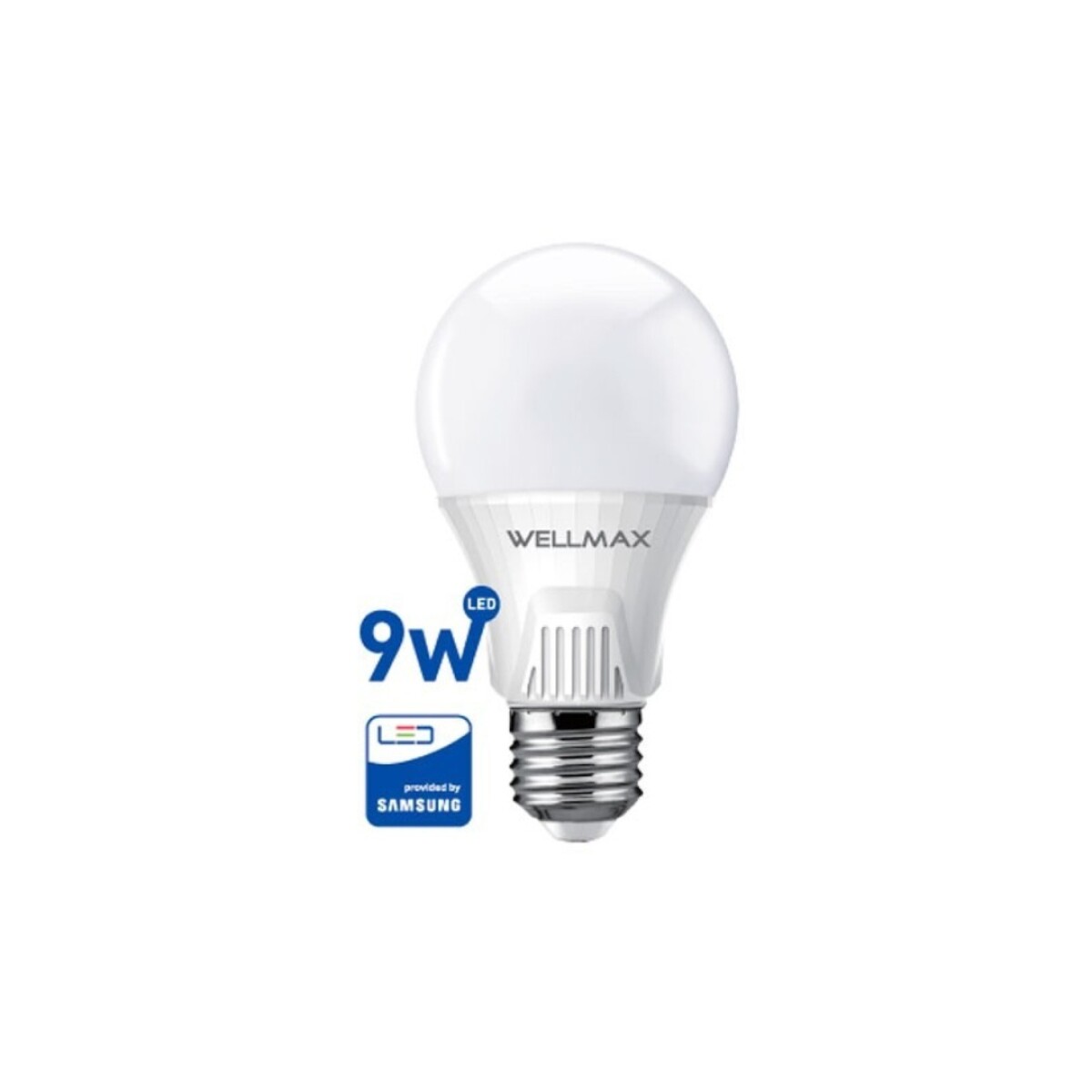 LAMPARA 9W LED WELLMAX BLANCA FRIA 