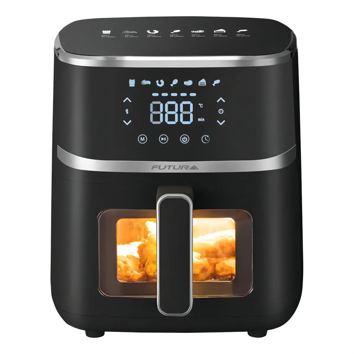 Freidora De Aire Digital Futura 5.5l Fut-af55db - FREIDORA DE AIRE FUTURA FUT-AF55DB NEGRO 