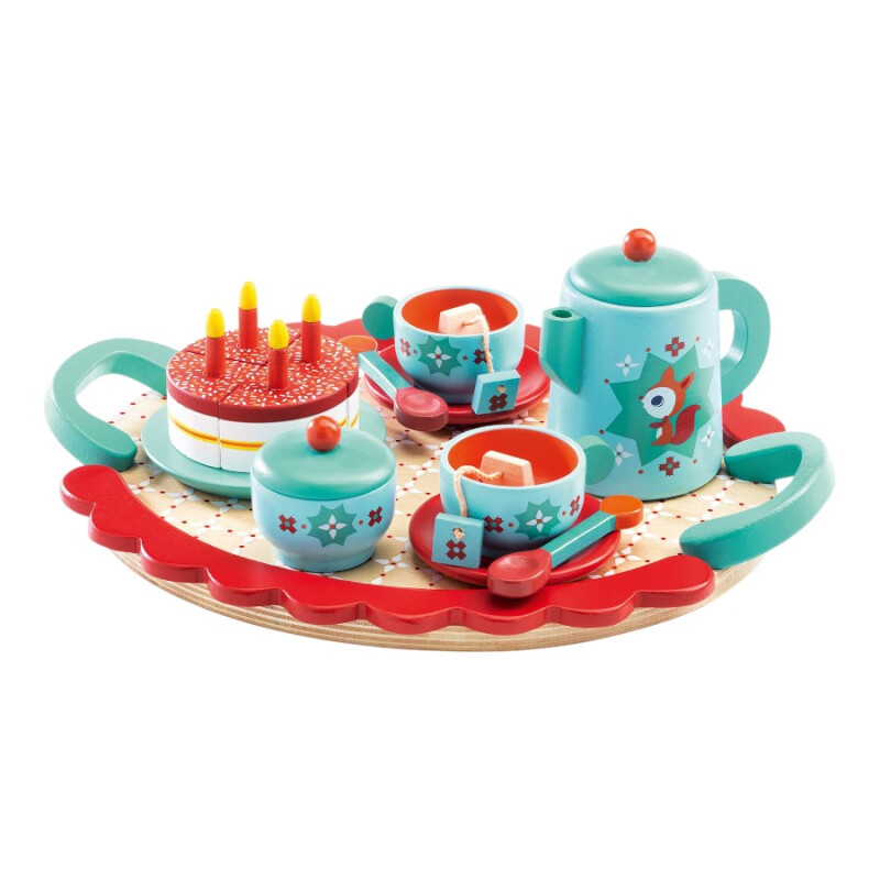 Juego de Té en Madera Djeco Juego de Té en Madera Djeco