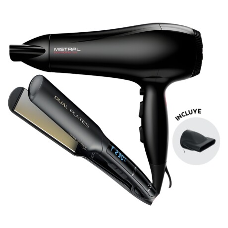 Set Gama Planchita X Wide + Secador Mistral Set Gama Planchita X Wide + Secador Mistral