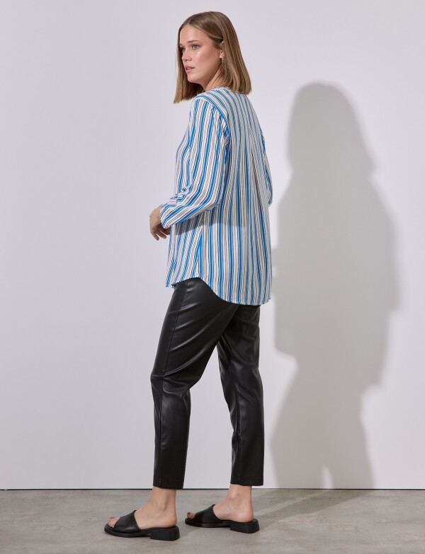 Blusa Stripes BLANCO/MULTI