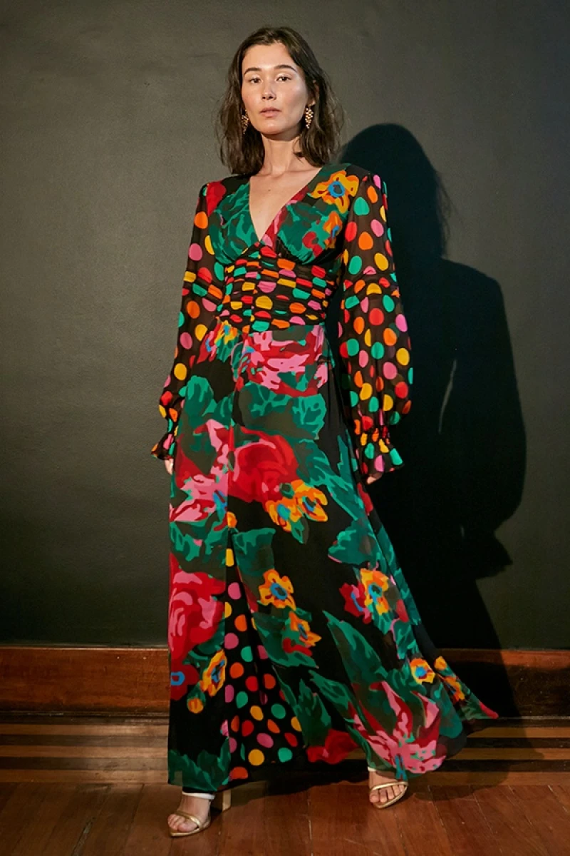 VESTIDO Multicolor